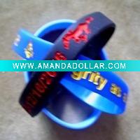 Wholesale silicone wristband,taxtile