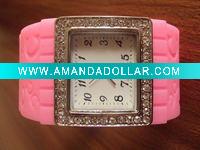 Wholesale Popular fashion promotional silicone sports watch 2011