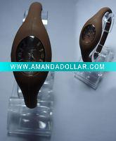 Wholesale Silicon sport watch promotion gift
