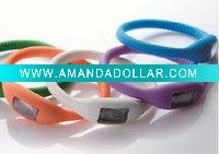 Silicone ion watch,silicone sports watch, anion silicone watch