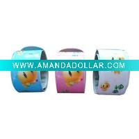 Wholesale PVC slap band ( reflective band)
