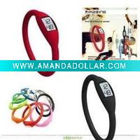fashion waterproof silicone ion sports watch