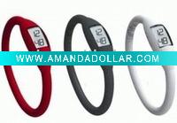 Wholesale Ion Silicone Sports Watch with paypal