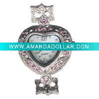 Wholesale 2011 Crystal watch head for women