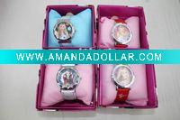 Wholesale whoelsale christmas gift cartoon watch for kid children watch mix order c051110