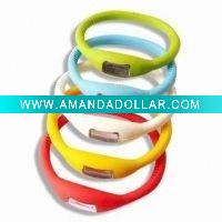 Digital silicone sport watch