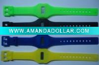 Wholesale 2011 fashion ultra-thin silicone watch silicone rubber watchband