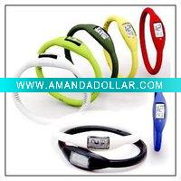 Wholesale Fashionable in all color silicone ion watch
