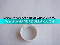 Wholesale 2011 Newly Design Snap-on Silicon Wristband