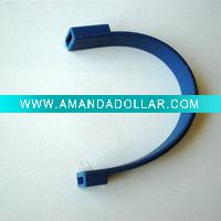Customerized Silicone wristbands with green color