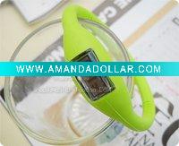 Wholesale 100% directly factory supply colorful silicone ion watch