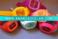 Wholesale Newest and Top Fashion promotional silicone sports watch