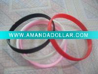 Wholesale silicone rubber sport wristband silicone band