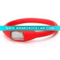 Wholesale Lateest style lovely 2010 hot sale silicone ion watch