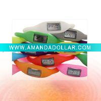 ION digital silicone watch