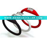 healthy silicone ion sport watch