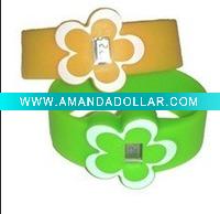 Wholesale silicone bracelet watch/silicone watch wristband/sport watch