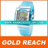 silicone student sport watch