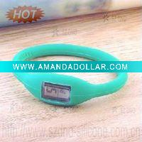 Wholesale New Digital Sports Watch for children made by silicone