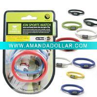 Wholesale Silicone Ion Sports Watch