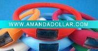 Wholesale colorful silicone ion sport watches