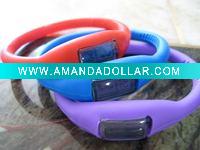 Wholesale silicone ion sports watch
