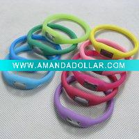 Wholesale ion silicone sport watch