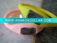 Wholesale newest style silicone sports watch
