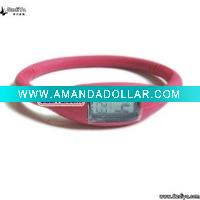 silicone sports watch