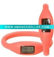 Negative wristband sport watch
