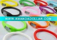 Wholesale fashion silicon sport watch Ion silicone watch
