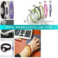 Wholesale healthy silicone ion sport watch
