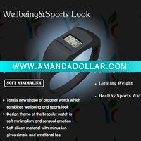 elegance silicone sport watch