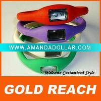silicone sports watch