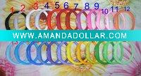 Wholesale 24 colors Sport wrist Watch 3ATM Tube Package W004