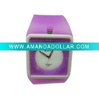 quartz silicone watch