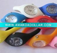 silicone sports watch