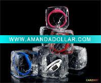Wholesale silicone ion sports watch/promotional watch
