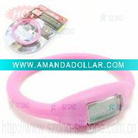 Wholesale Lovely Silicone Sports Watch for promotion