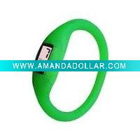 Wholesale Fashion Ion Electronic Silicone sport Watch