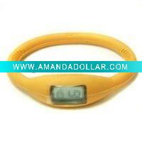 Silicone sports watch
