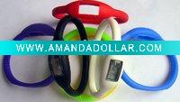 Wholesale ion silicone watch/ion sports watch/promotional silicone watch
