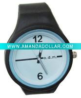 quartz silicone watch