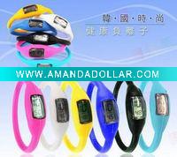 Wholesale silicone ion sport watch