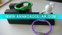 waterproof silicone ion sport watch
