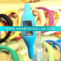 Wholesale Free sample Fashion ion silicone sport watch