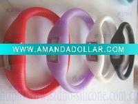 Wholesale silicone ion sport watches made by rubber