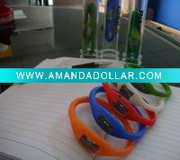Wholesale ion silicone sports watch