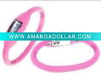 Wholesale silicone watch/ion sports watch/ion watch
