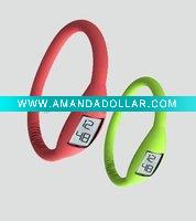 Wholesale ion silicone watch ,sports watch,waterproof watch